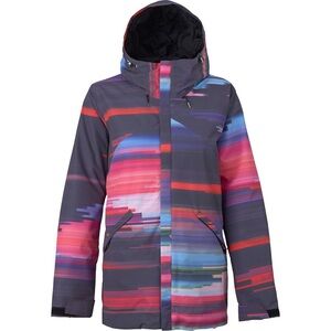 Burton. Cadence jacket. Multi Print. Size Small.